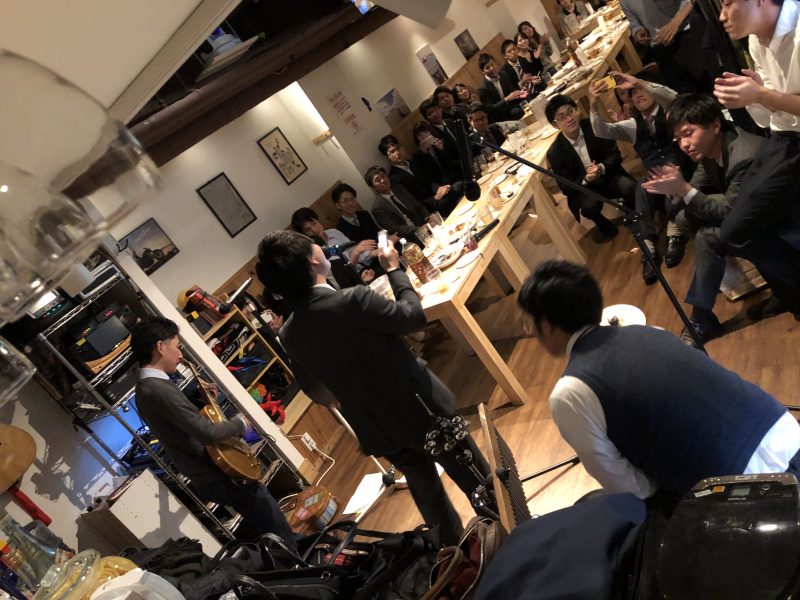 43名貸切立食パーティー盛り上がりました 名古屋市伏見の居酒屋 店長のひとりごと のブログ