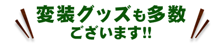 変装グッズも多数 ございます!!